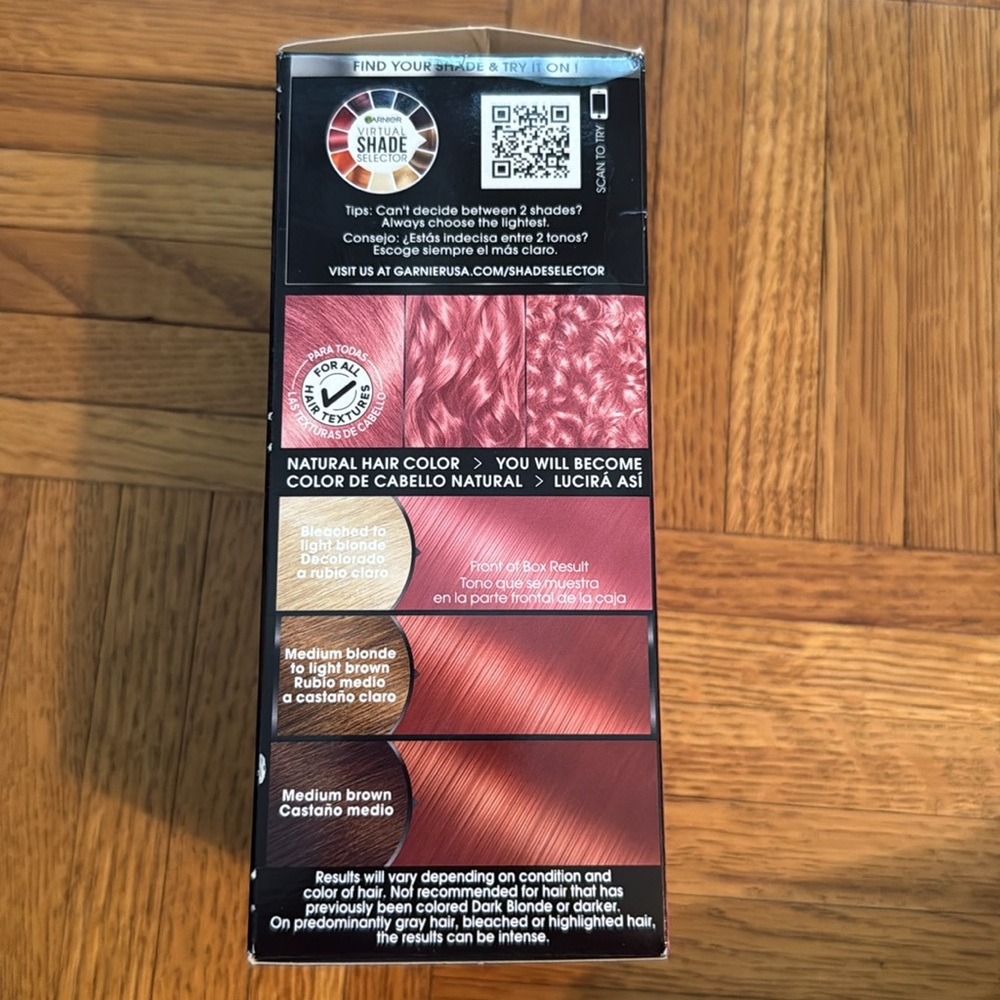 Garnier Olia Oil-Powered Permanent Hair Color in Vibrant Pink - Picture 2 of 4